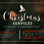 Christmas Services at Calvary Chapel Beaumont