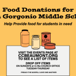 Food Donations for San Gorgonio Middle School