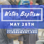 May Water Baptism