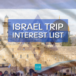 Possible 2023 Israel Trip Interest List
